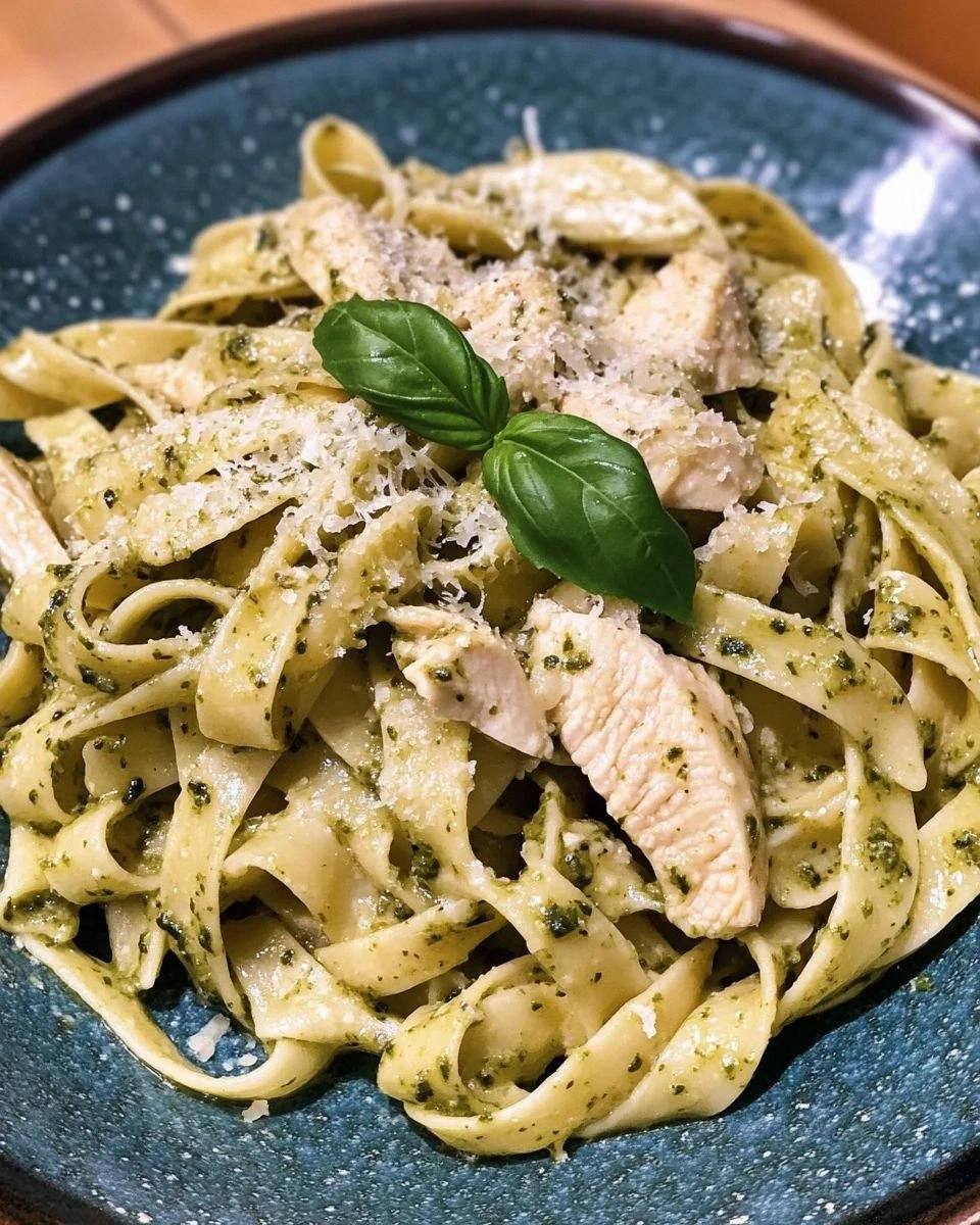 Creamy Chicken Pesto Pasta Recipe: A Quick Delight!