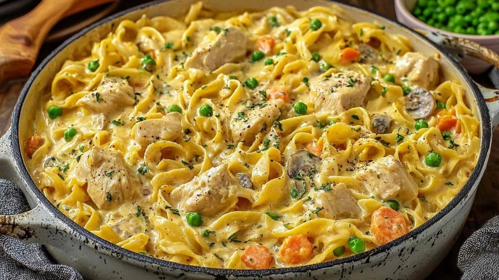 Creamy Chicken Pot Pie One Pot