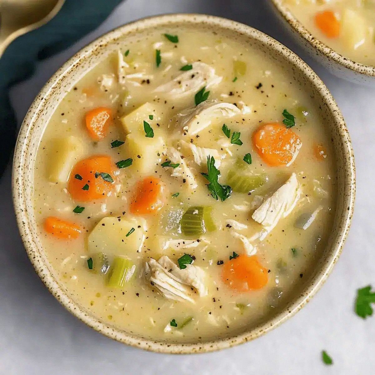 Creamy Chicken Pot Pie Soup – A Cozy Comfort Dish