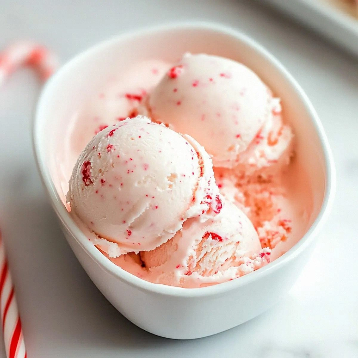 Creamy Christmas Peppermint Ice Cream to Brighten Your Holidays