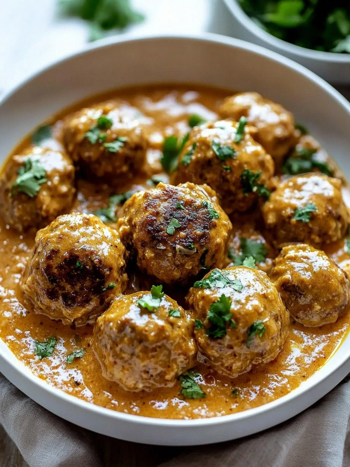 Creamy Coconut Curry Meatballs