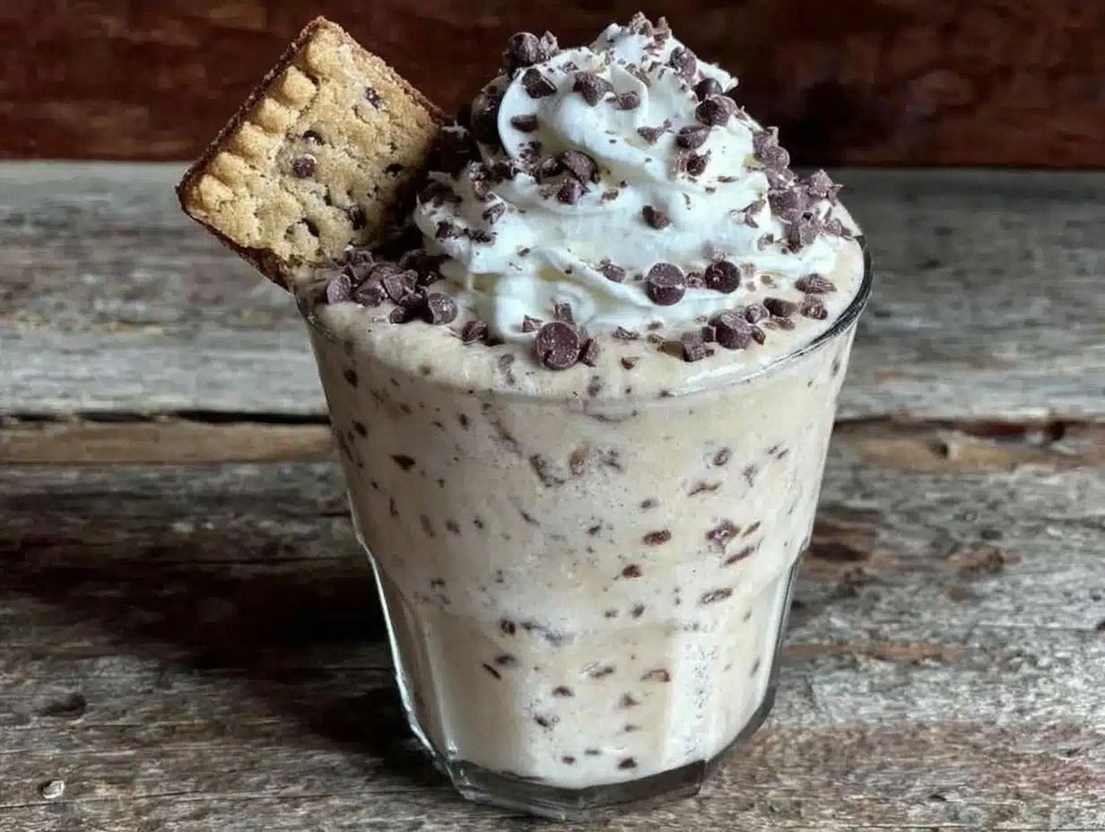 Creamy Cookie Dough Protein Smoothie Recipe Easy Wholesome Treat