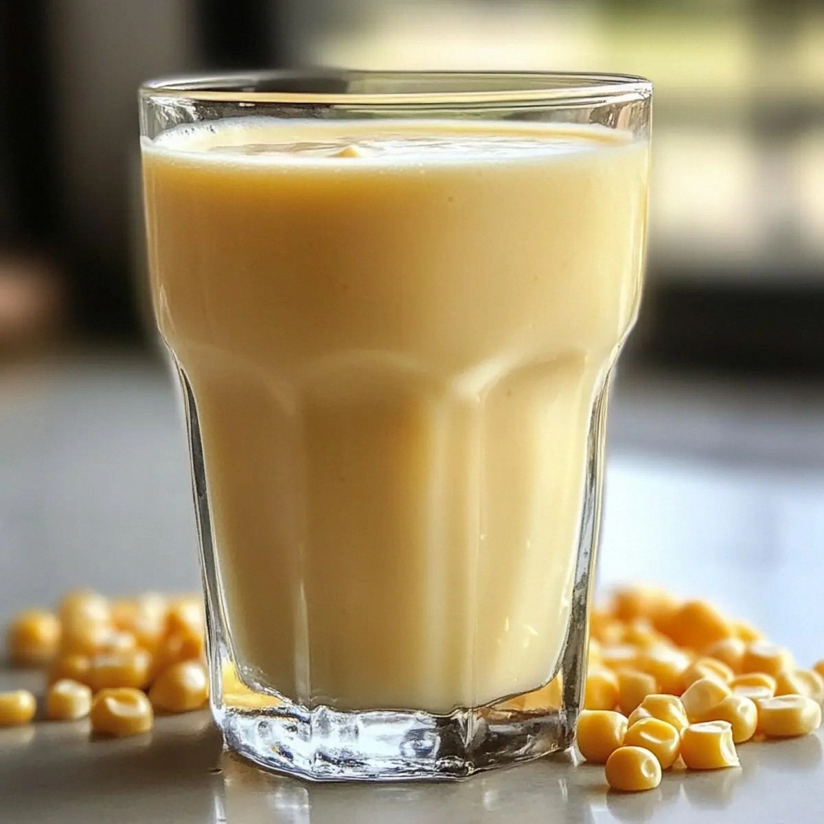 Creamy Corn Milk: Sweet Sip of Summer Bliss