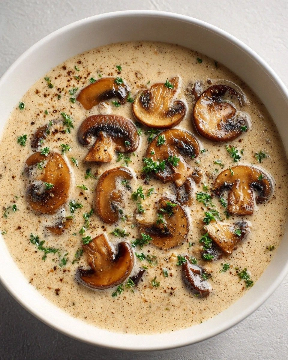 Creamy Cottage Cheese Mushroom Soup Recipe for Cozy Nights