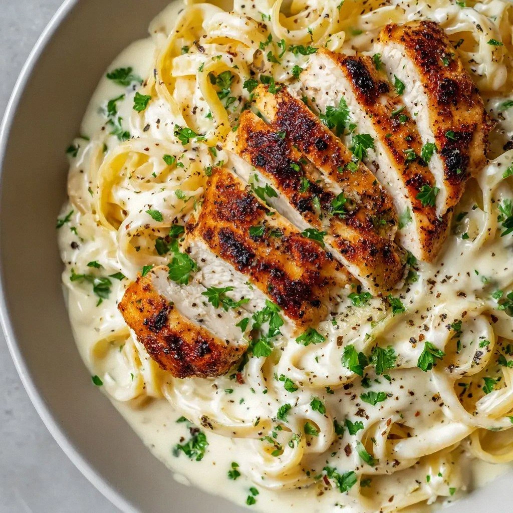 Creamy Dairy-Free Chicken Alfr