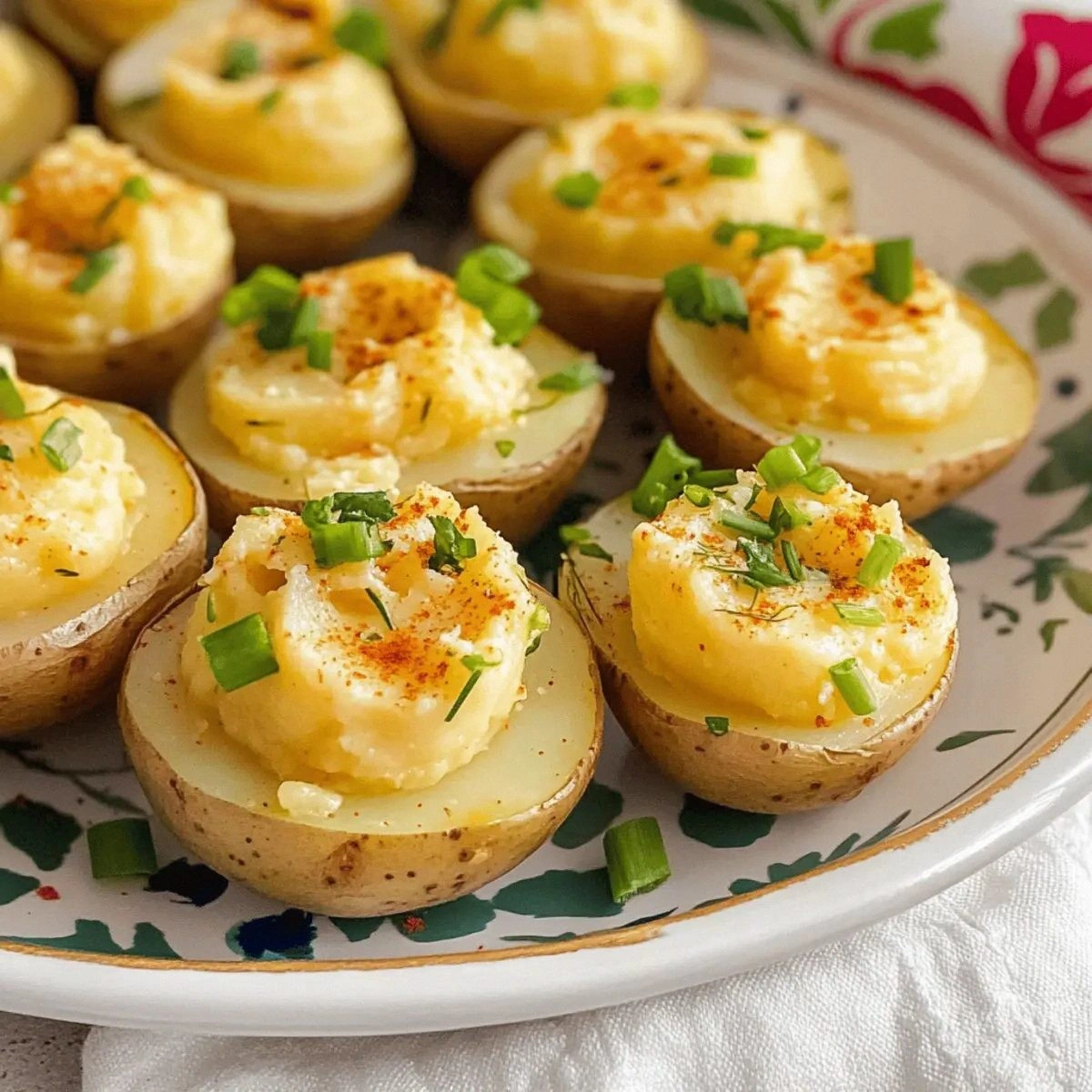 Creamy Deviled Potatoes: A Fun Twist on a Classic Delight