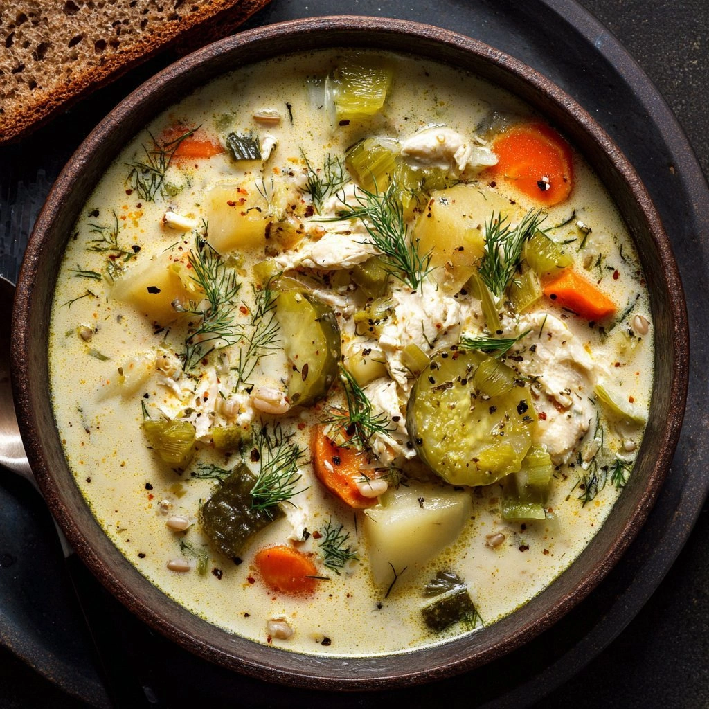 Creamy Dill Pickle Soup – Savo