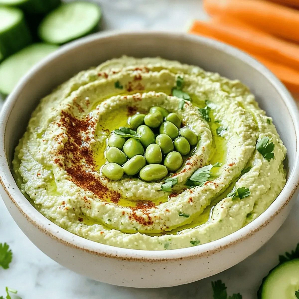 Creamy Edamame Hummus: Your New Favorite Vegan Snack