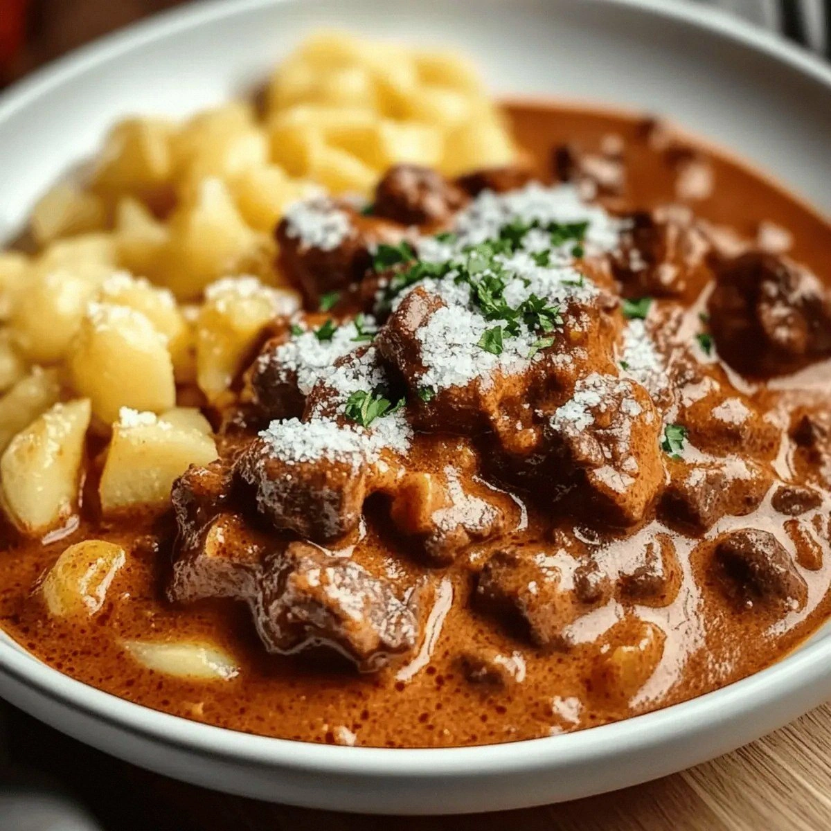 Creamy German Goulash That’s Sure to Warm Your Heart
