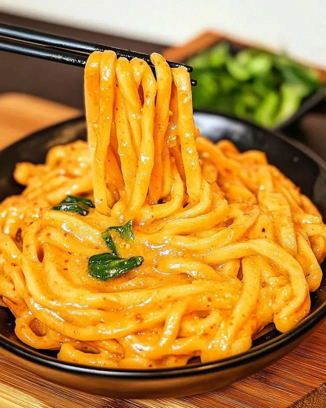 Creamy Gochujang Udon Noodles: Savor This Unique Flavor!