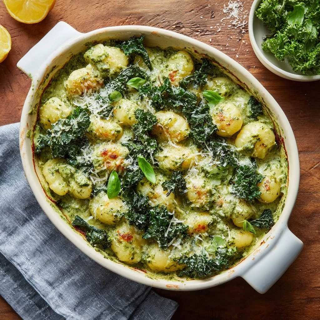 Creamy Green Goddess Gnocchi B