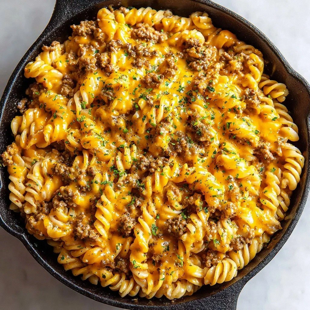 Creamy Ground Beef Pasta: The 