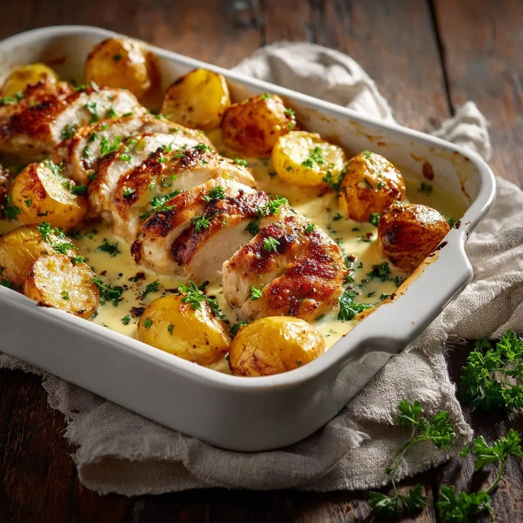 Creamy Herb Chicken (The Only 