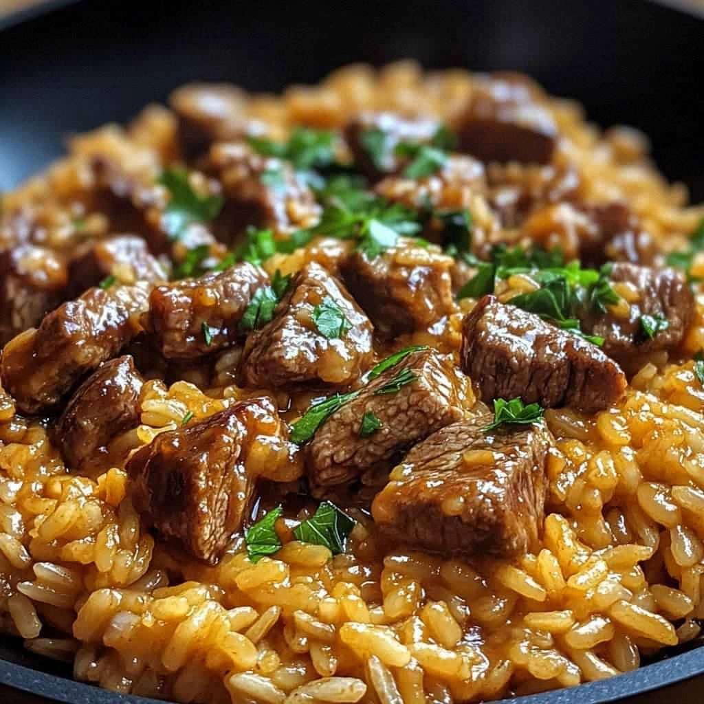 Creamy Honey BBQ Steak Rice: A Deliciously Easy Recipe for Dinner