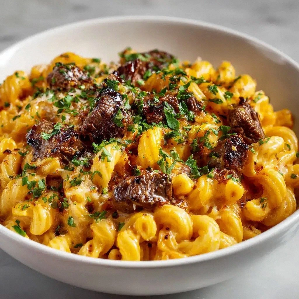Creamy Honey Buffalo Steak Pas