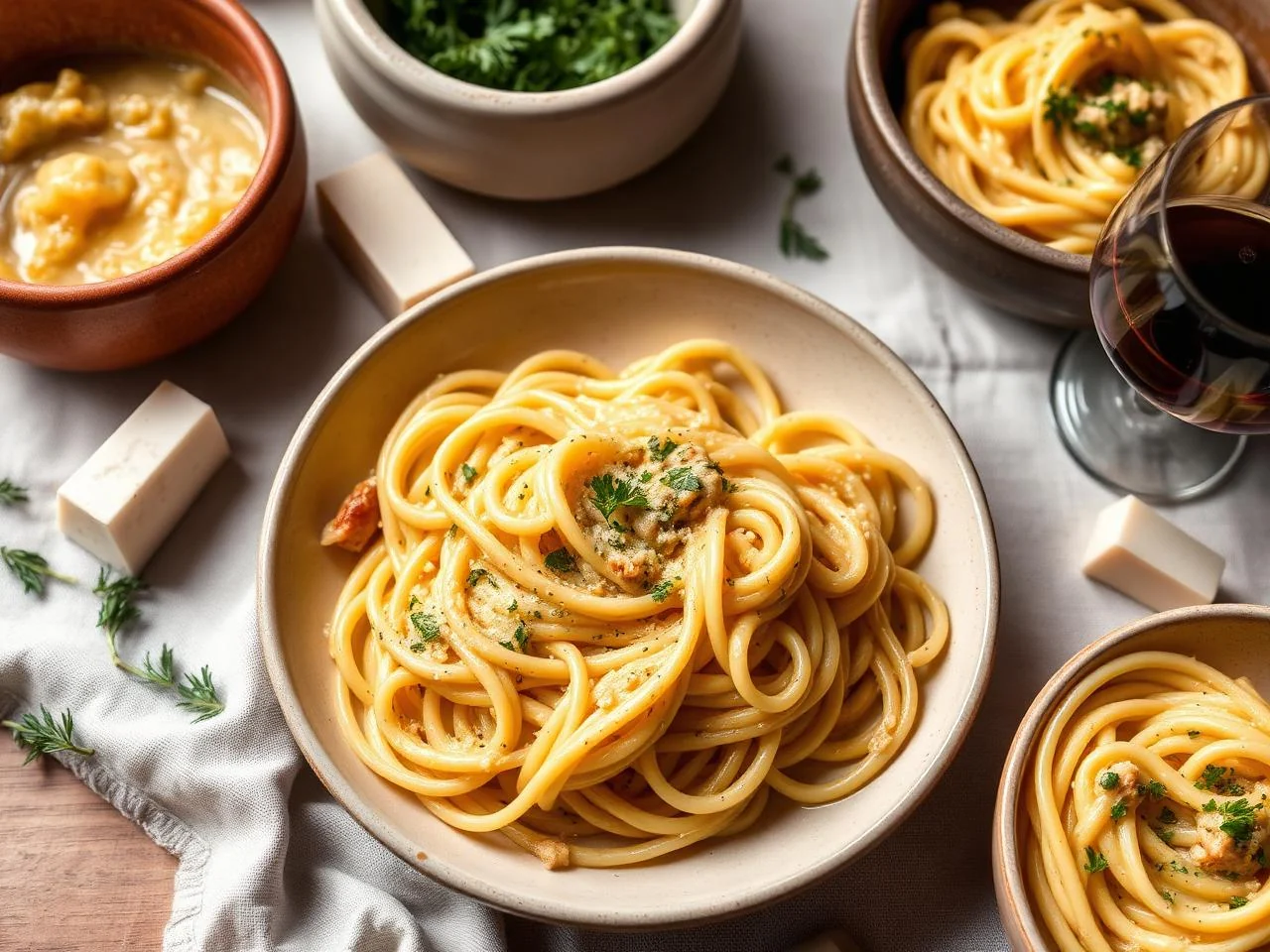 Creamy Leek Pasta Bake