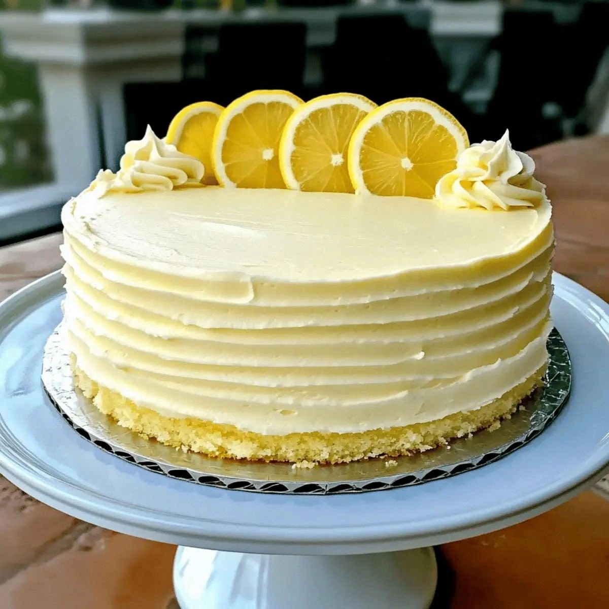 Creamy Lemon Cheesecake Cake: A Zesty Slice of Joy