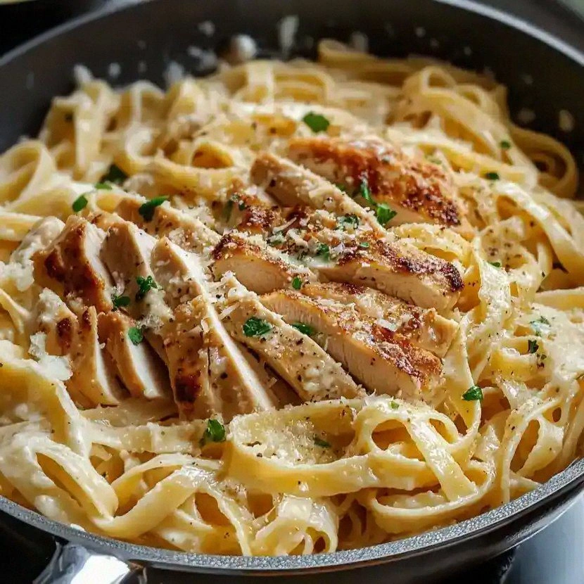 Creamy Lemon Garlic Chicken Pa