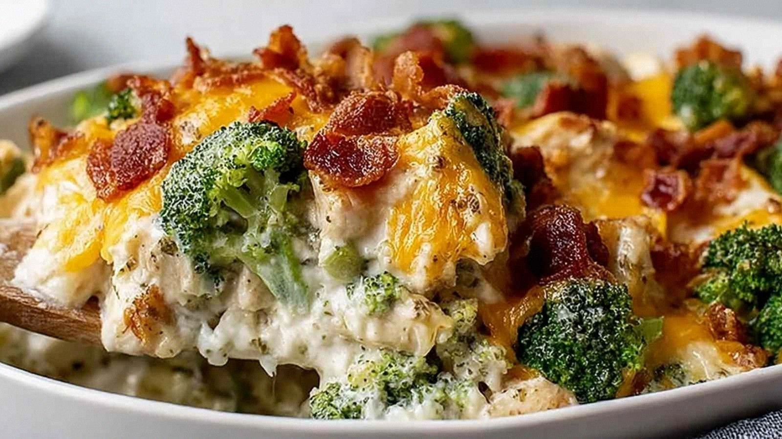 Creamy Low Carb Chicken Casser