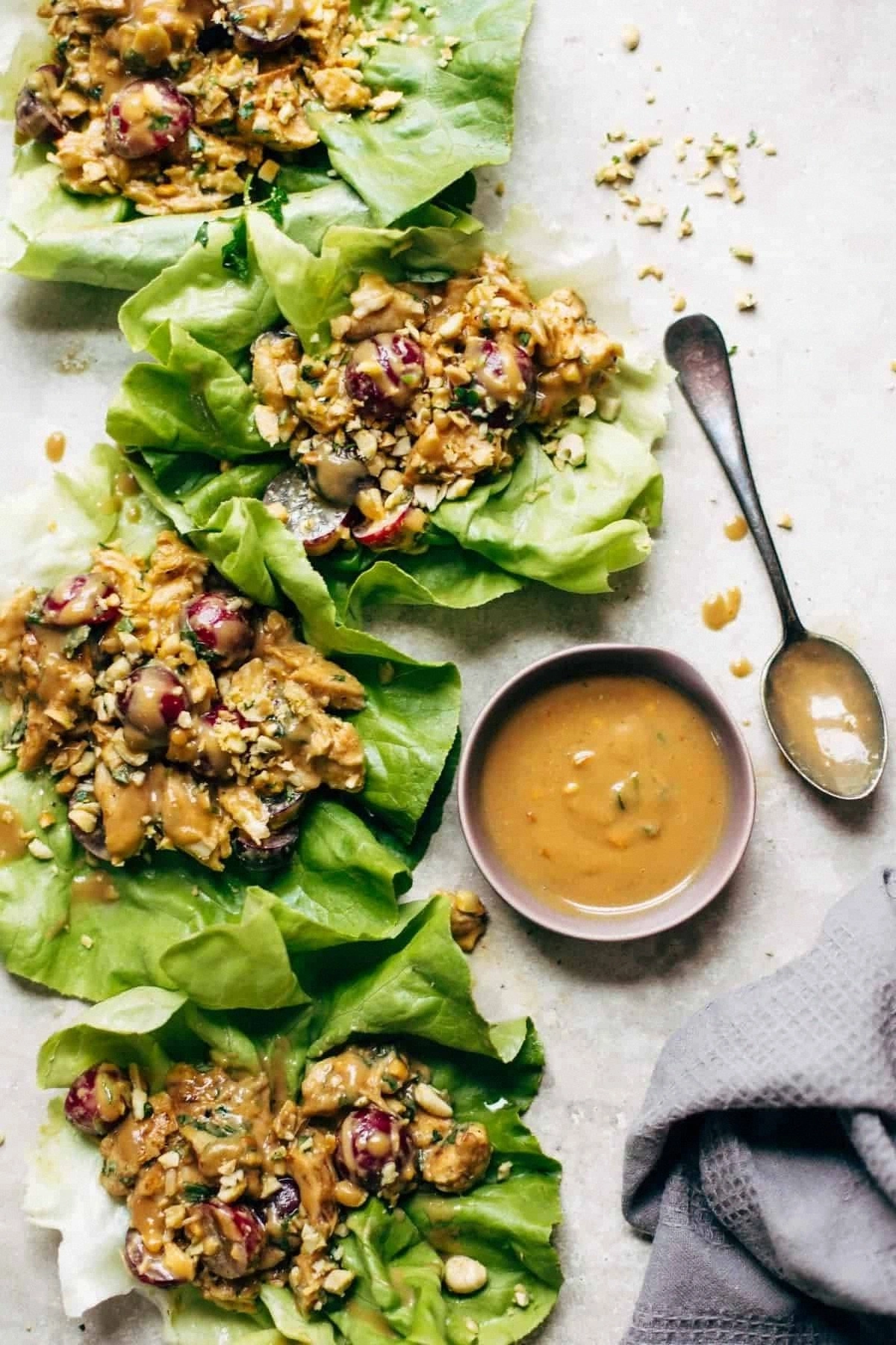 Creamy Miso Peanut Chicken Let