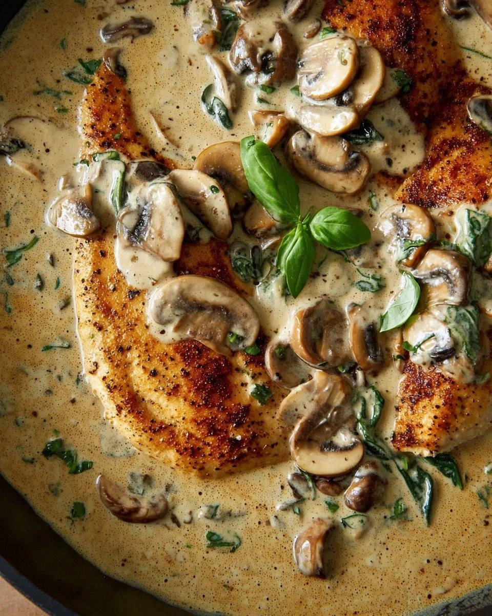 Creamy Mushroom Chicken