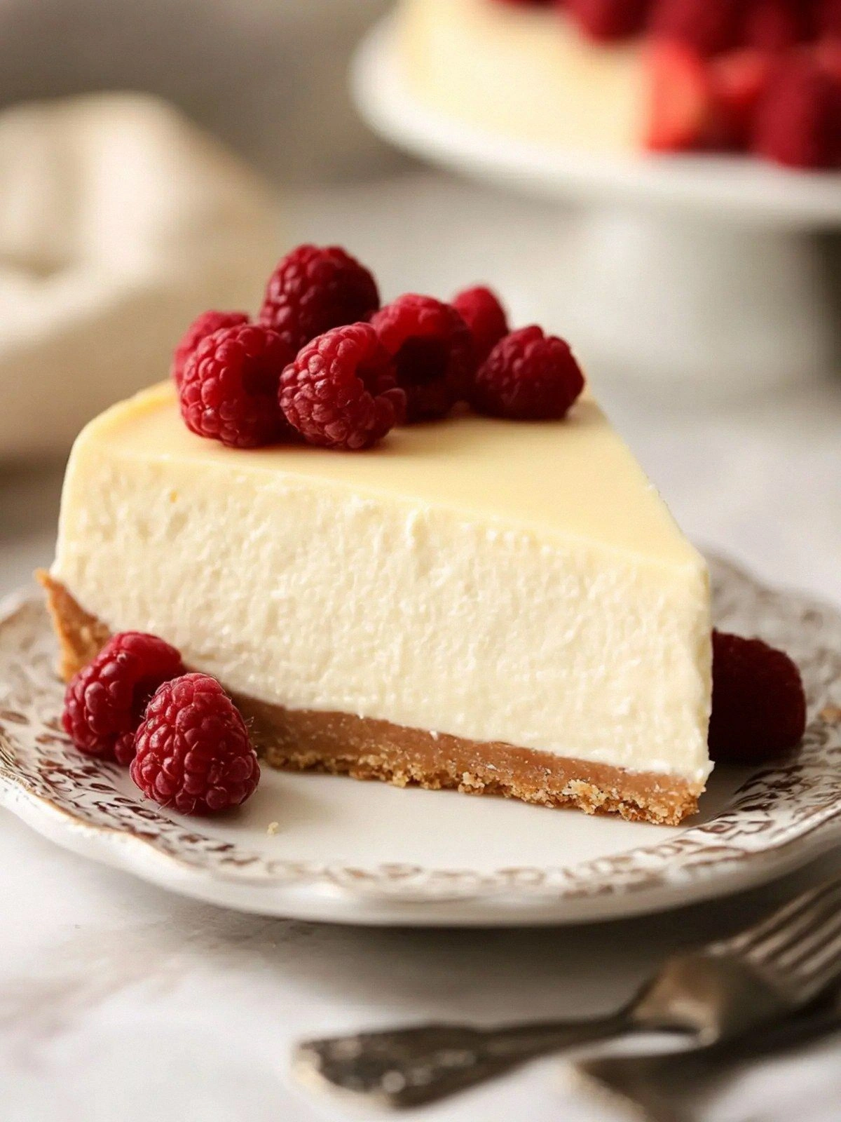 Creamy New York Style Cheeseca