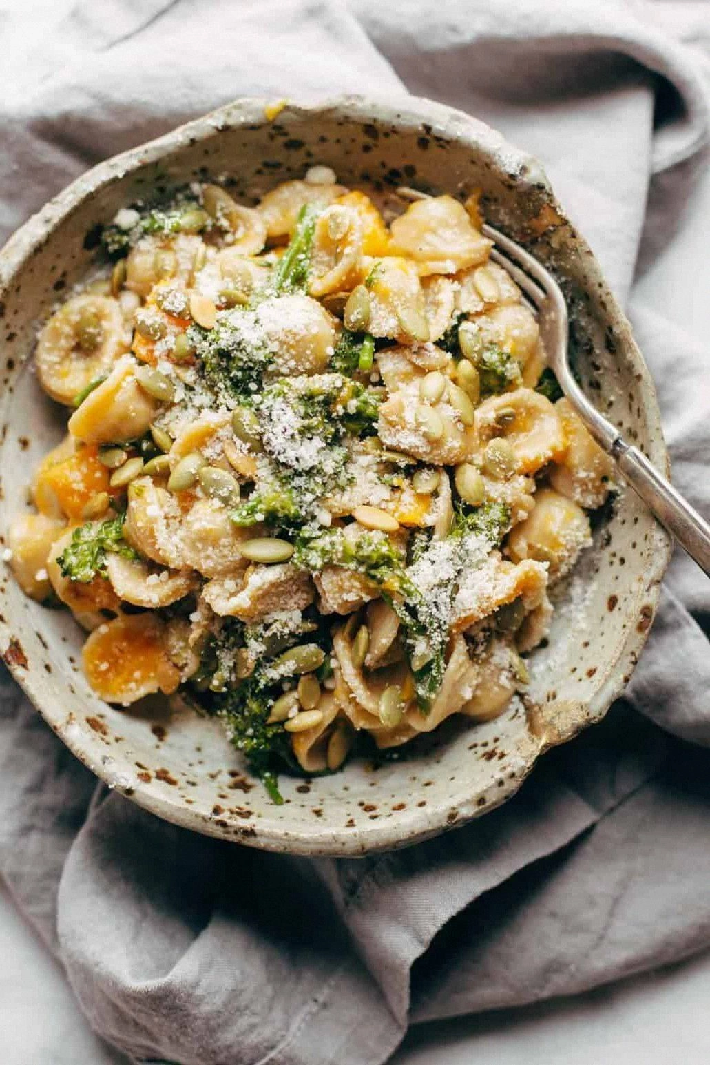 Creamy Parmesan Orecchiette wi