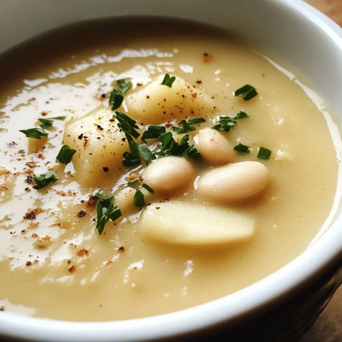 Creamy Parsnip, Apple, and Whi