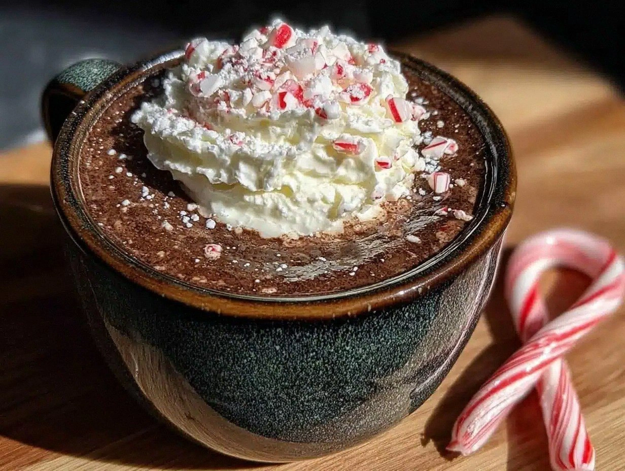Creamy Peppermint Hot Chocolate Bliss Recipe Easy 5-Minute Winter Treat