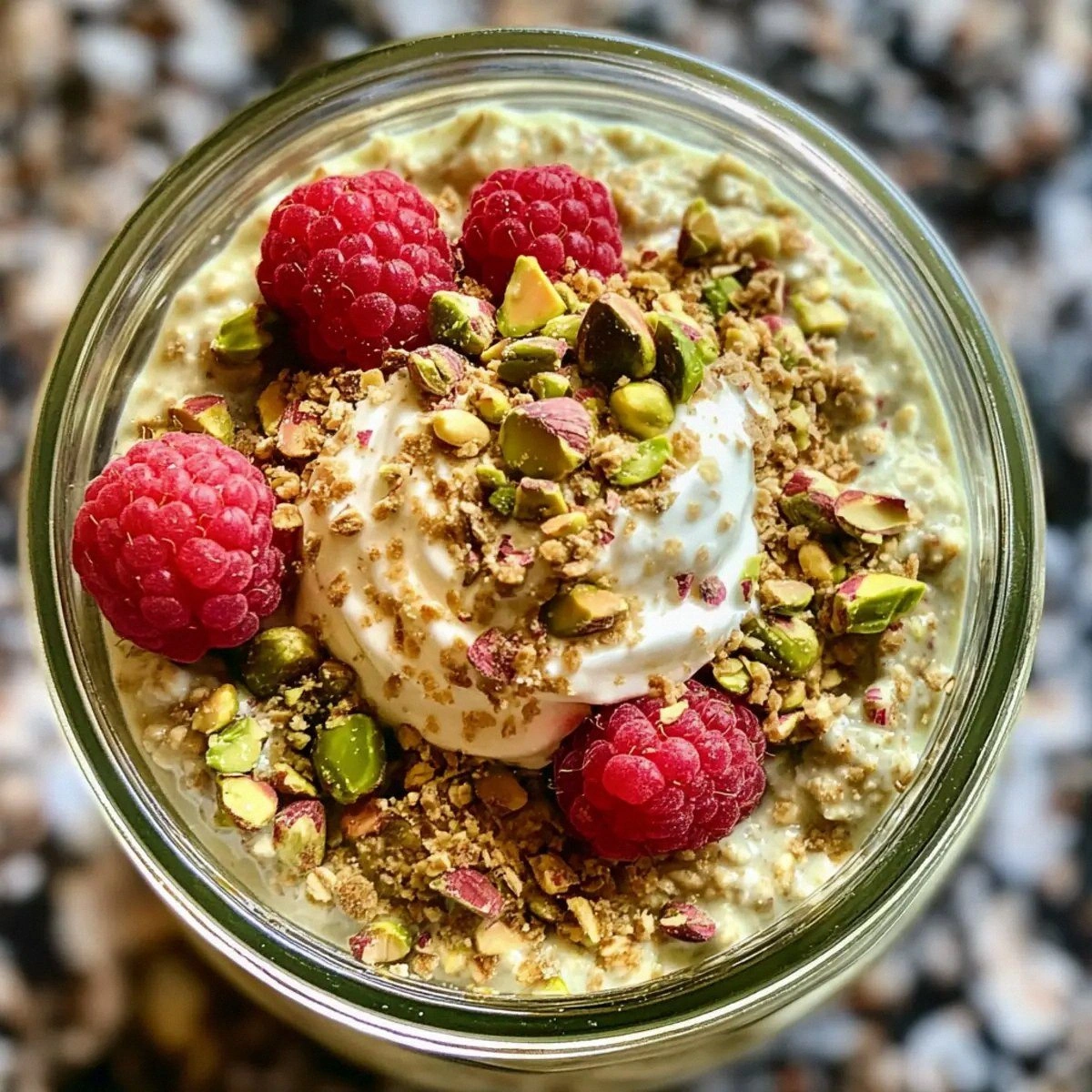 Creamy Pistachio Overnight Oats for a Wholesome Breakfast