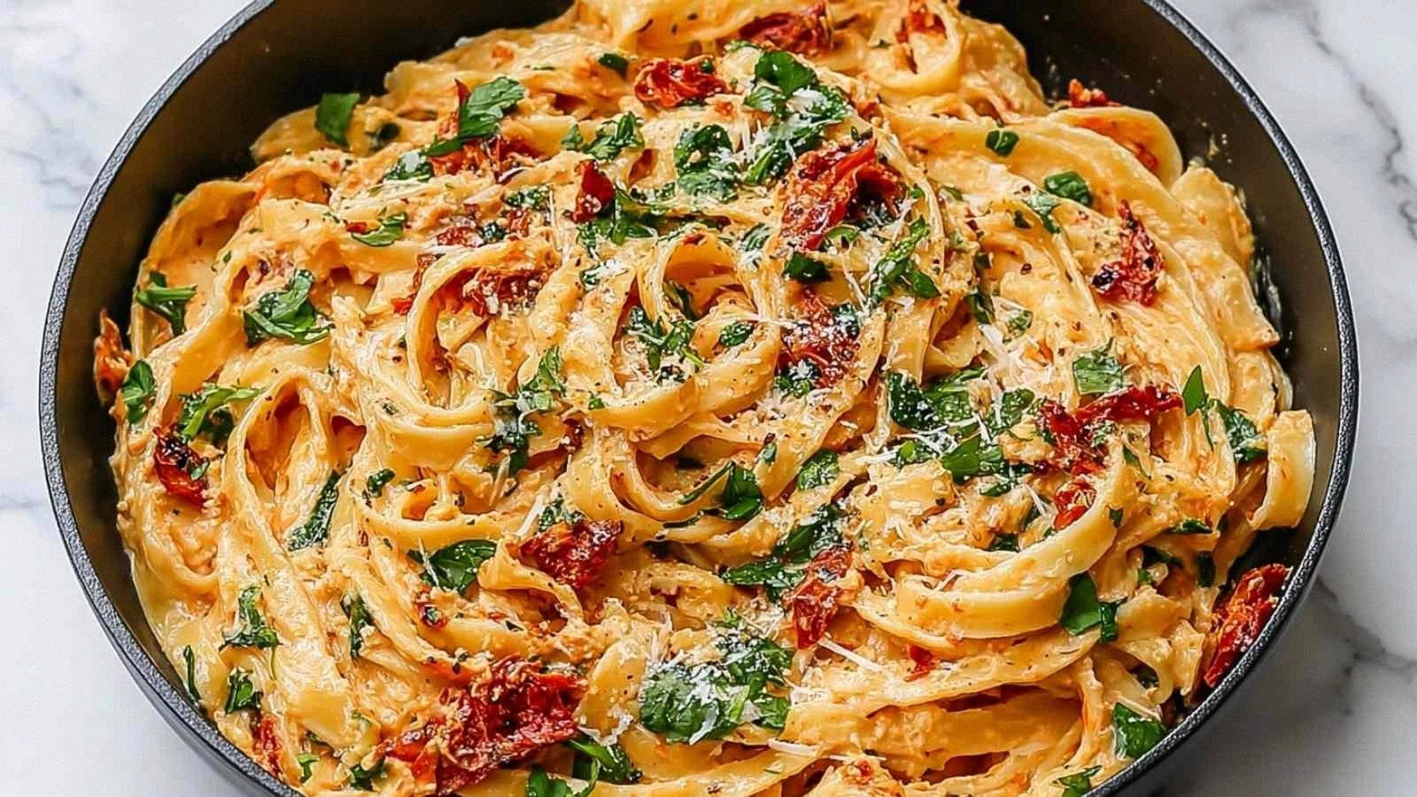Creamy Prawn Orzo with Sun-Dri