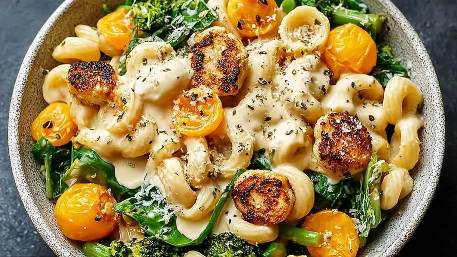 Creamy Protein-Packed Pasta Bo