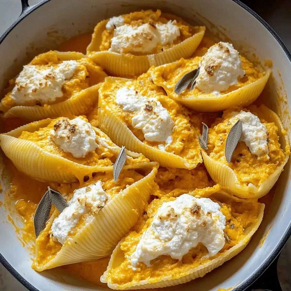 Creamy Pumpkin Ricotta Stuffed Shells for Cozy Fall Nights