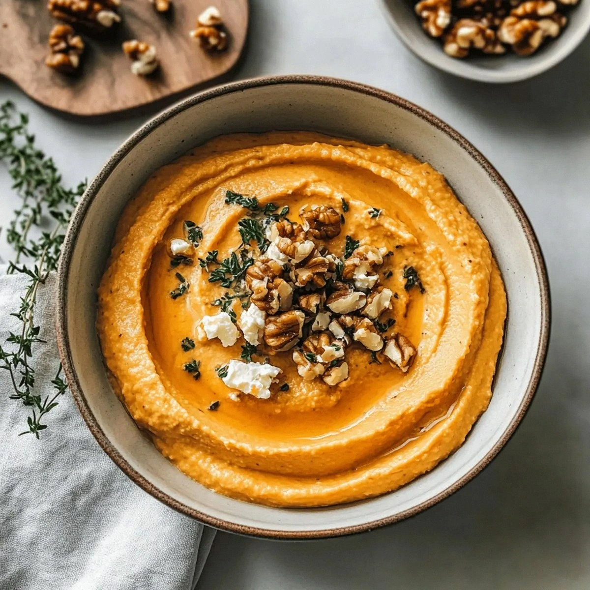 Creamy Pumpkin Whipped Feta Dip for Cozy Fall Gatherings