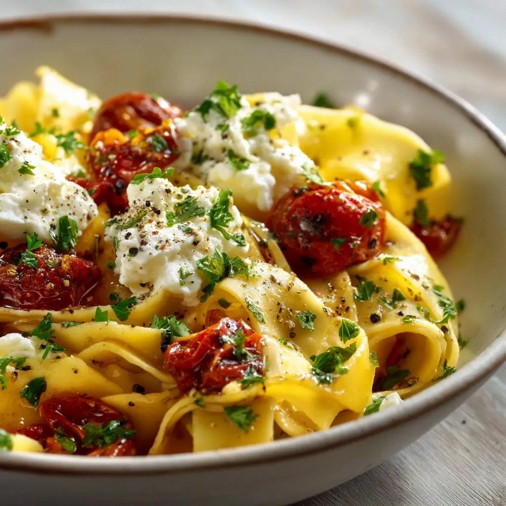Creamy Roasted Tomato Pasta (T