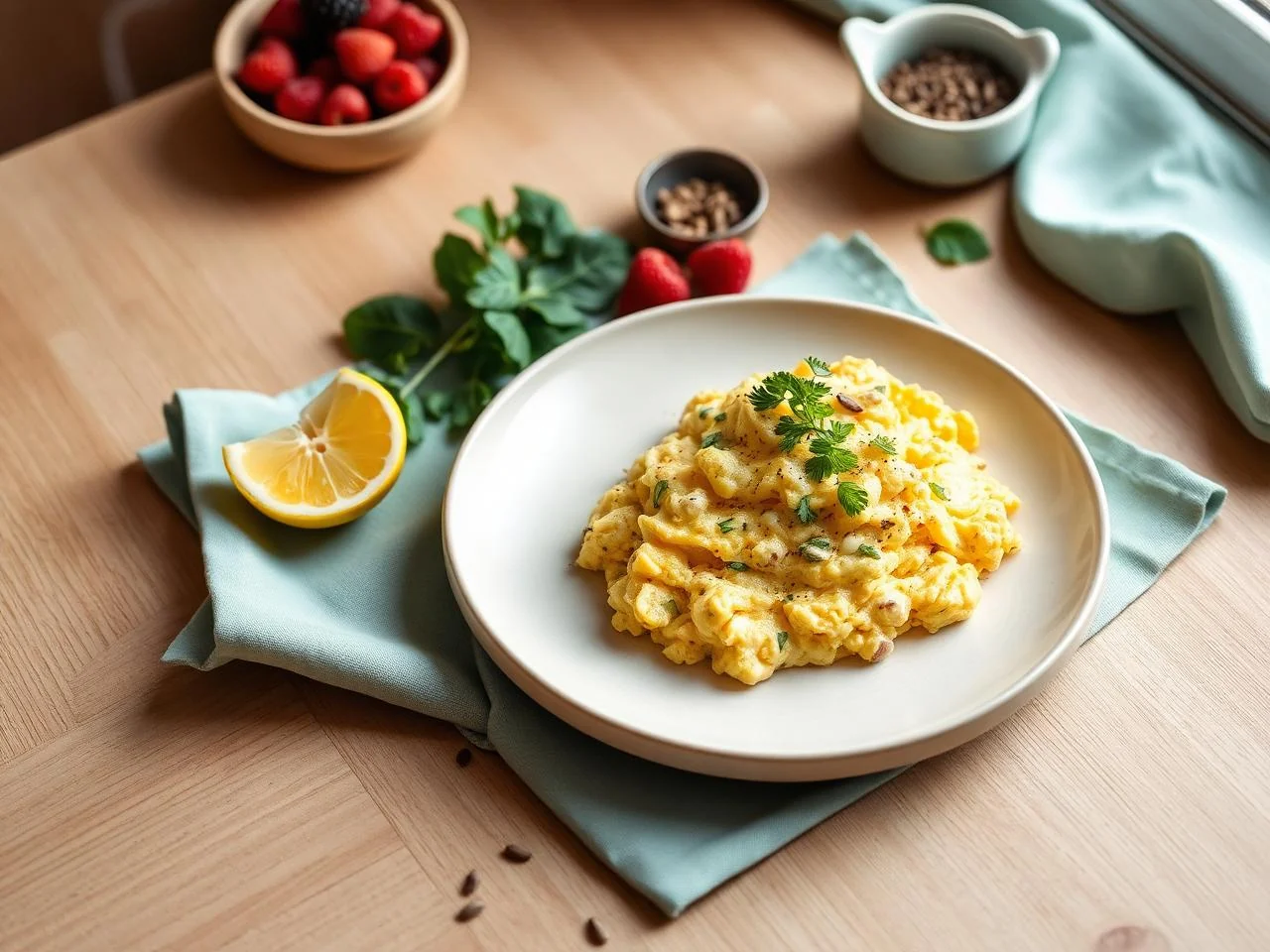 Creamy Scrambled Eggs