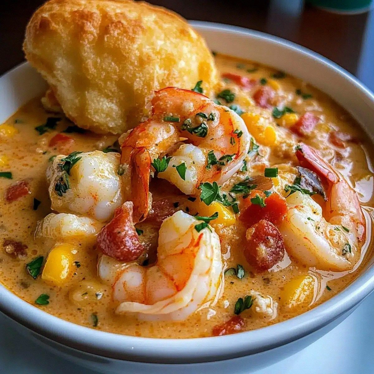 Creamy Seafood and Shrimp Chili: Cozy Flavor in Every Spoonful