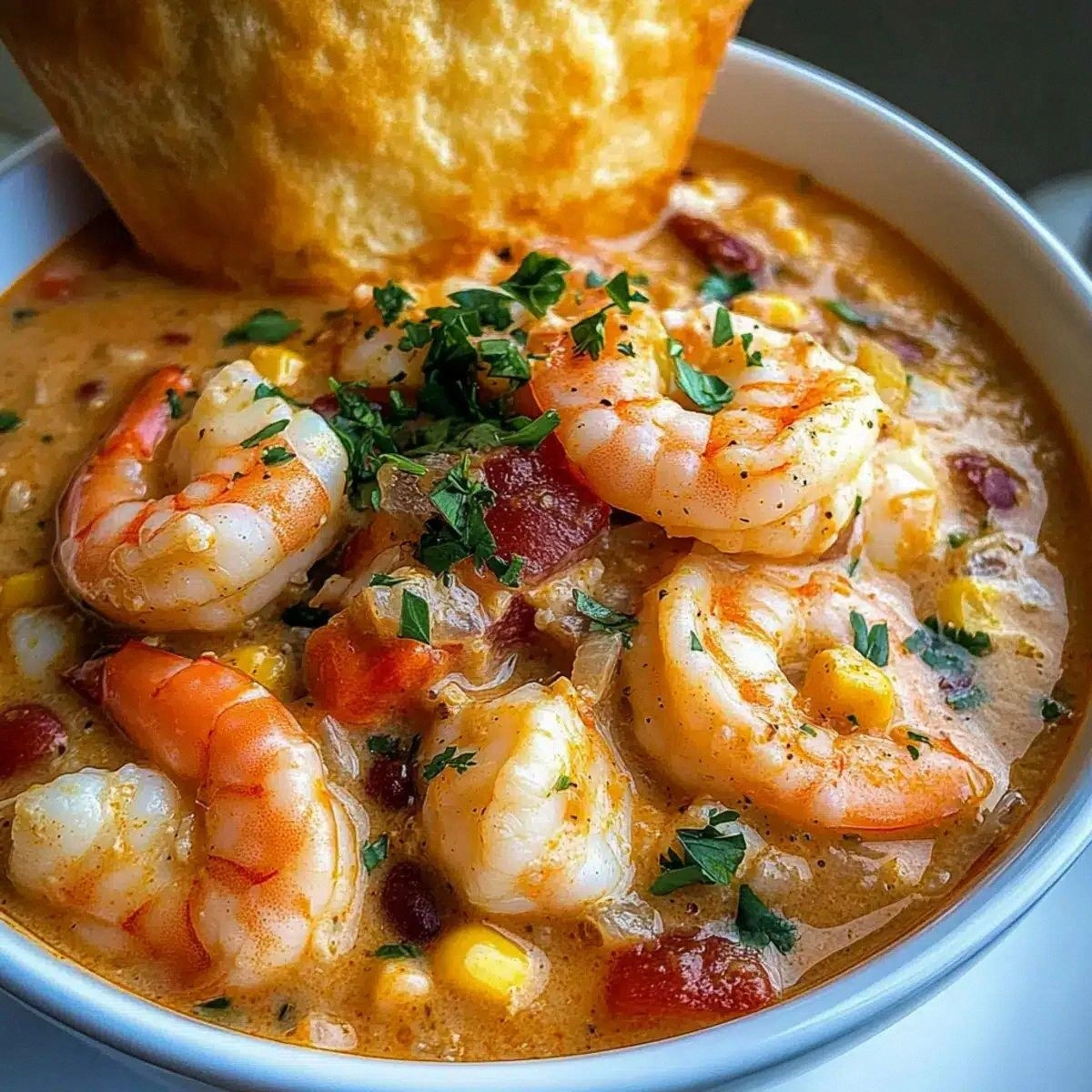 Creamy Seafood and Shrimp Chili: Cozy Flavor in Every Spoonful