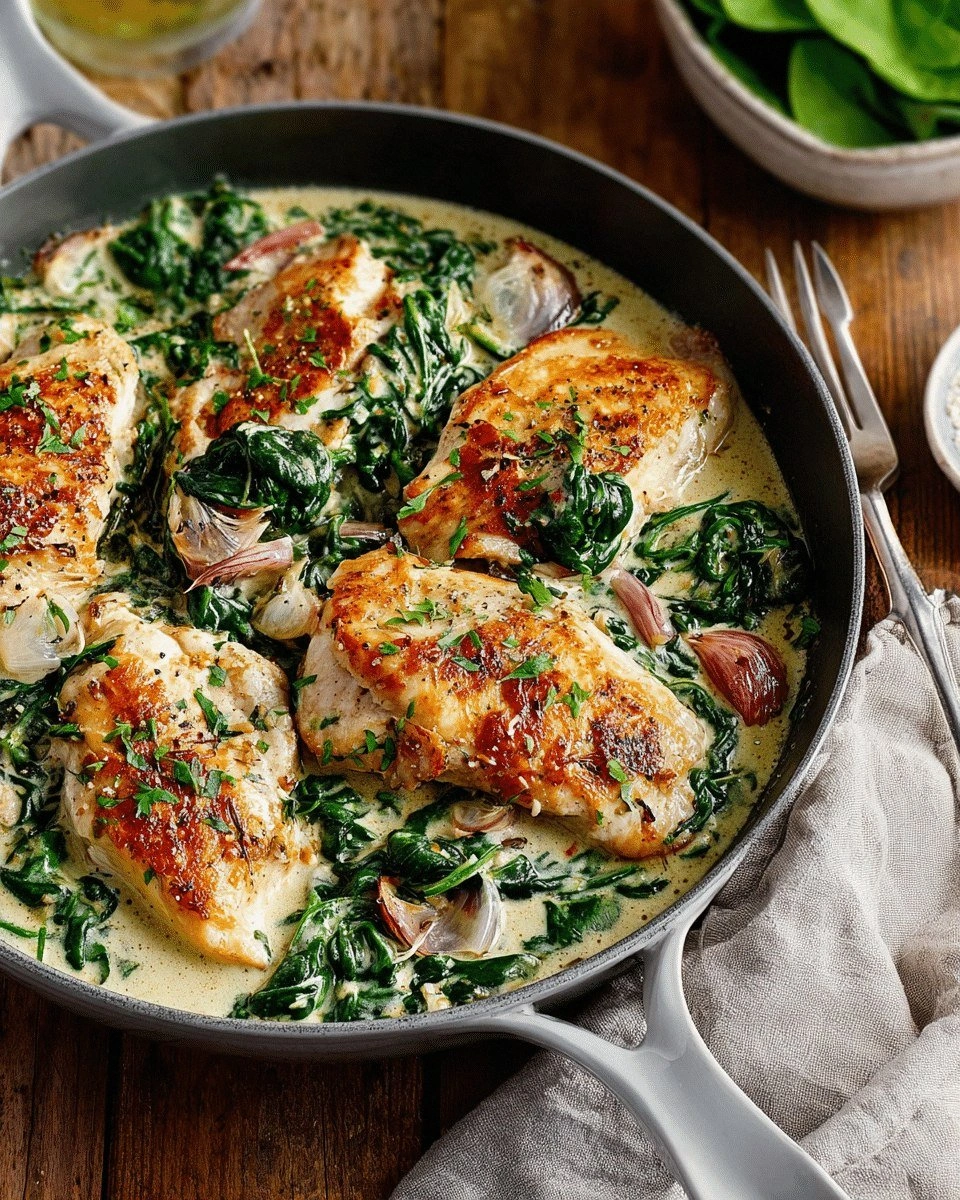 Creamy Spinach Chicken