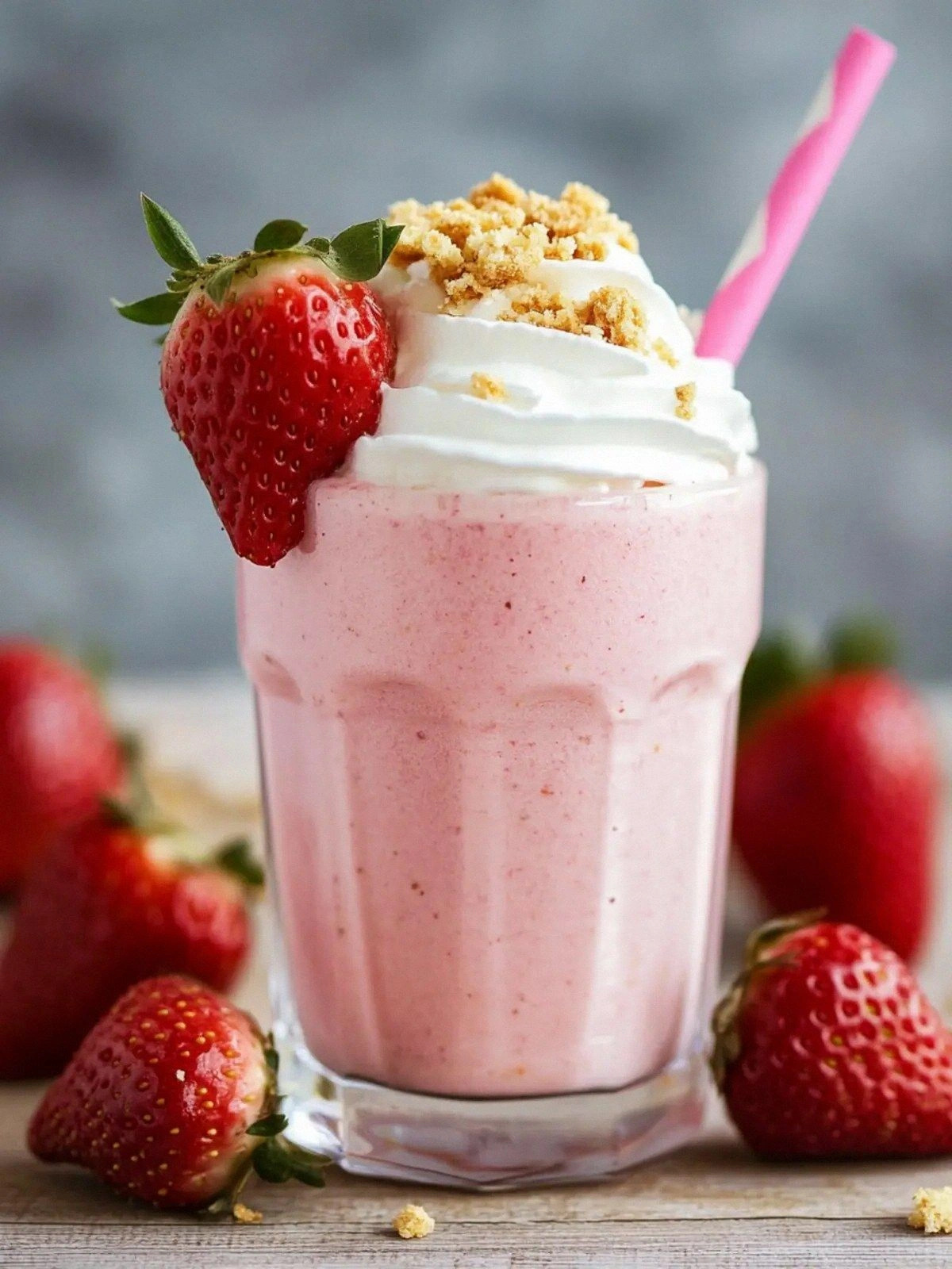 Creamy Strawberry Cheesecake P