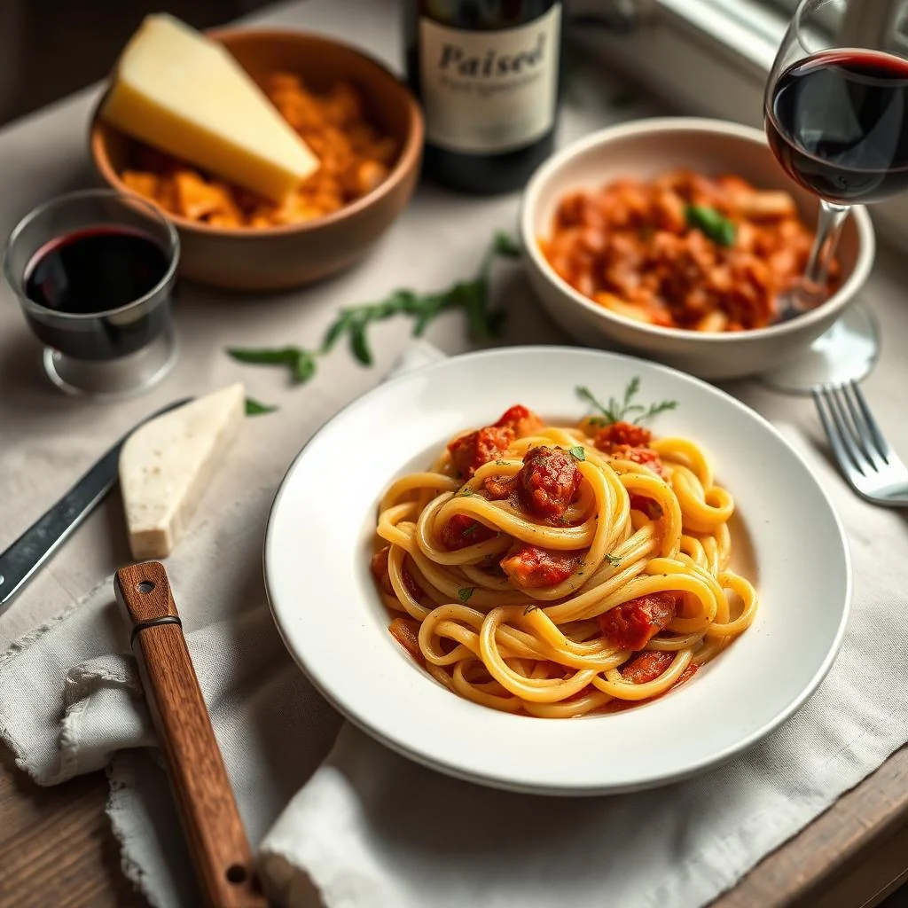 Creamy Tomato Pasta Bake