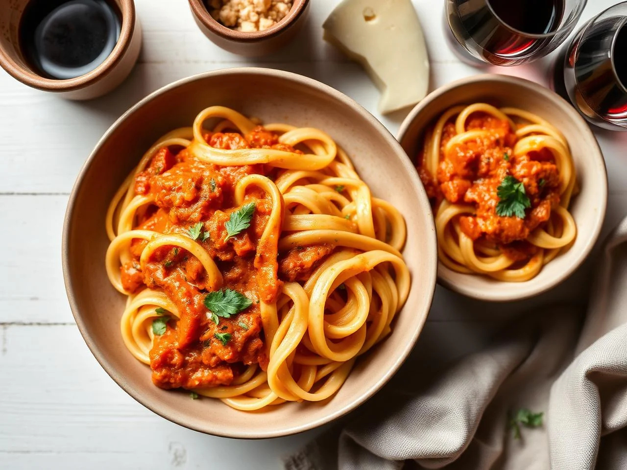 Creamy Tomato Pasta Bake