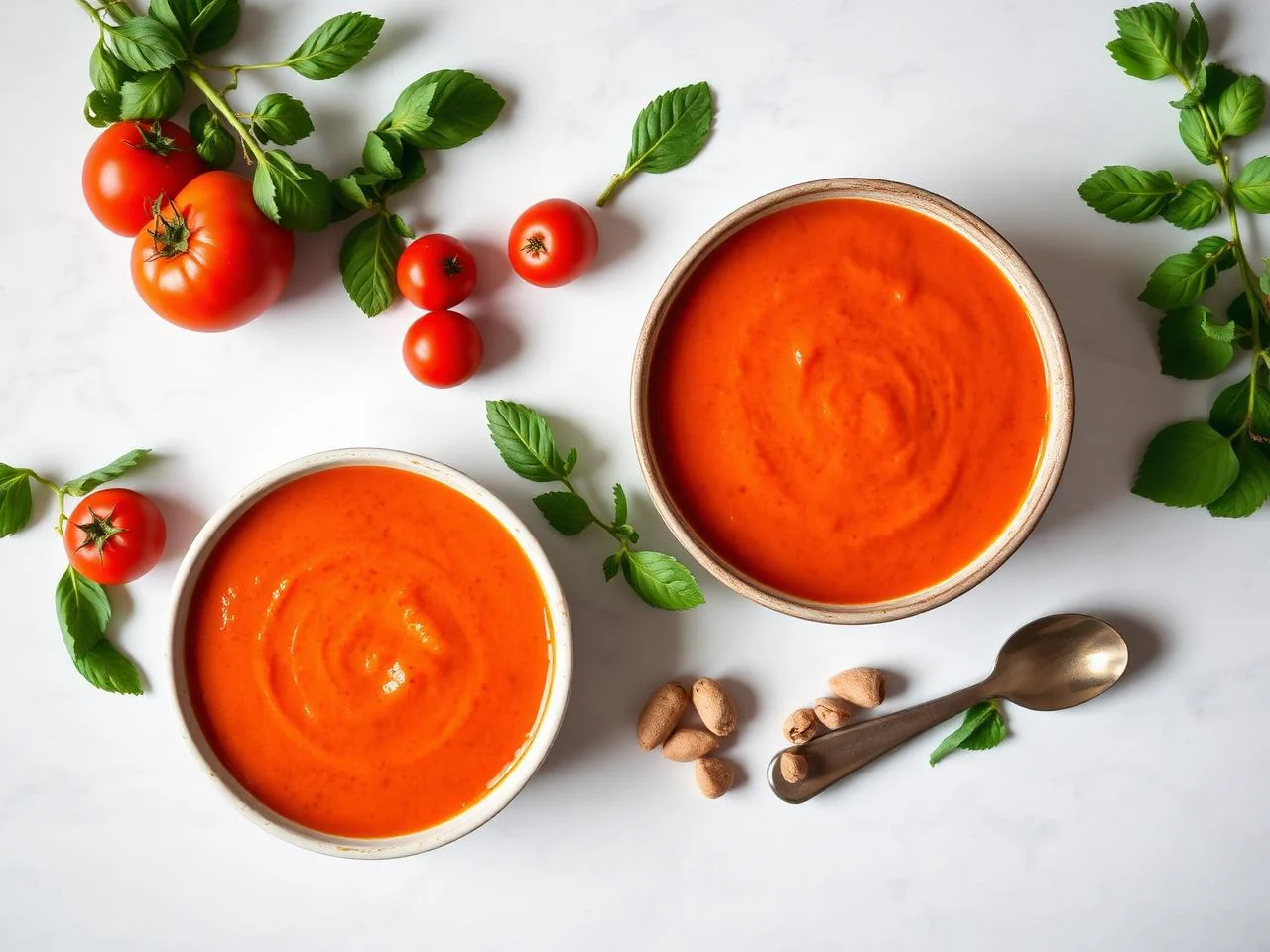 Ingredients for Creamy Tomato Soup
