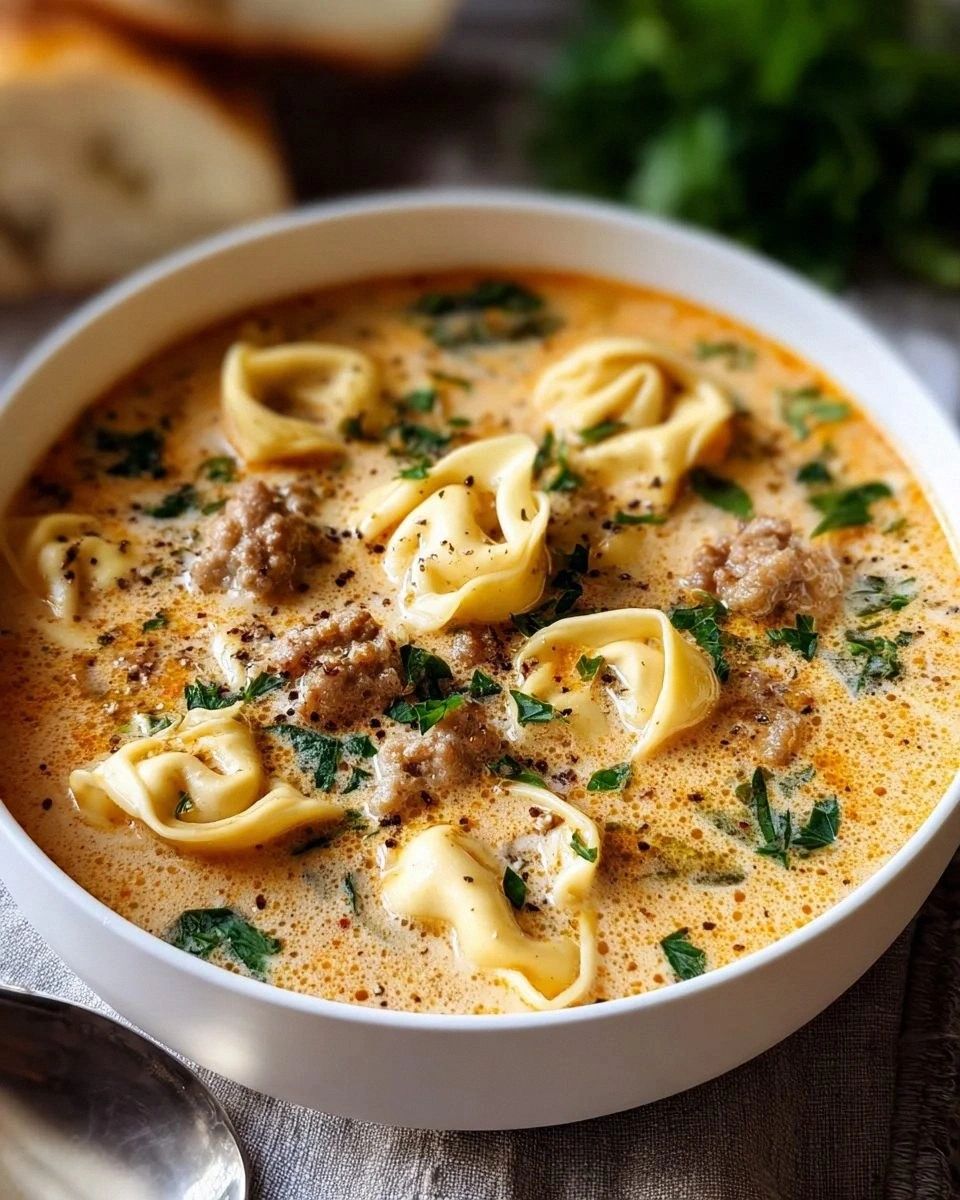 Creamy Tortellini Soup: Discover the Comfort in a Bowl
