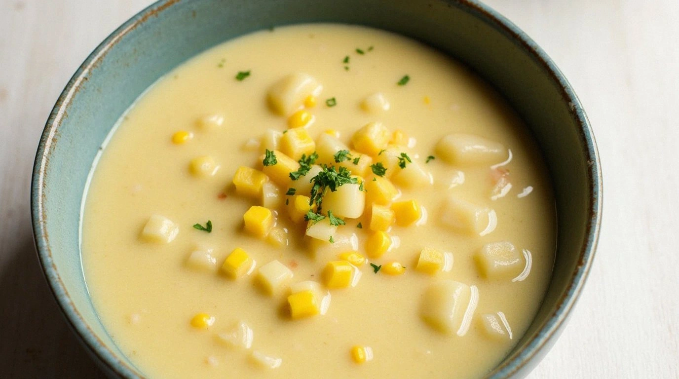 Creamy Vegetarian Potato Corn 
