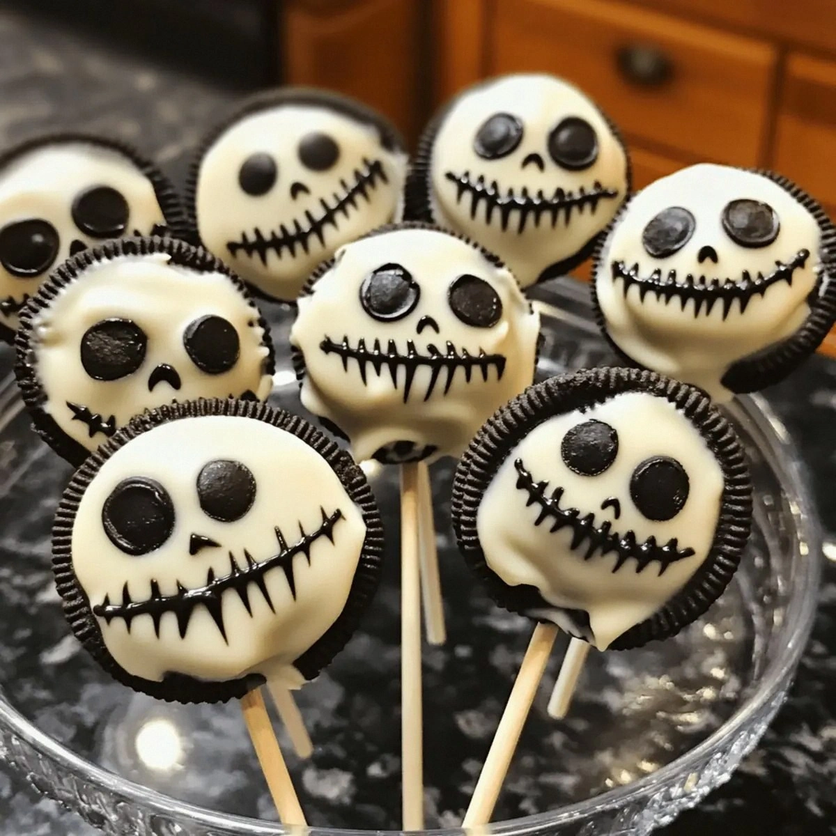Create Spooktacular Jack Skellington Oreo Pops at Home