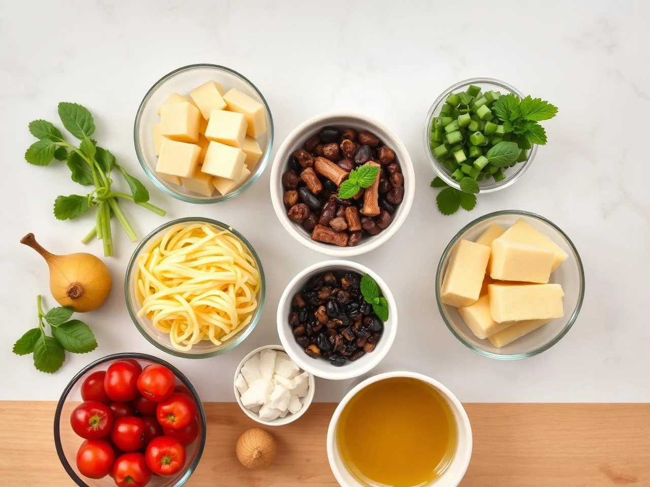 Ingredients for Crepes