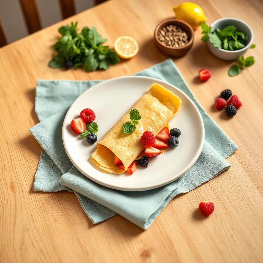 Crepes With Fresh Fruit