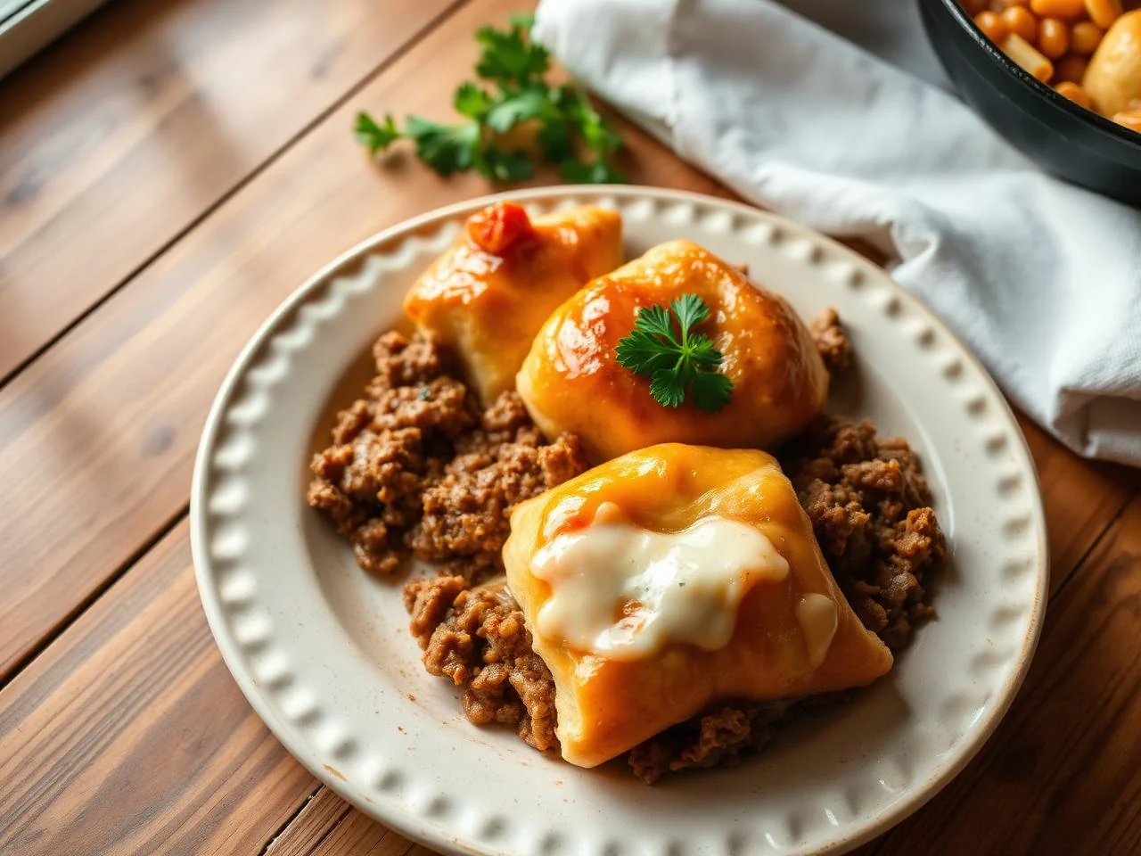 Crescent Roll Casserole
