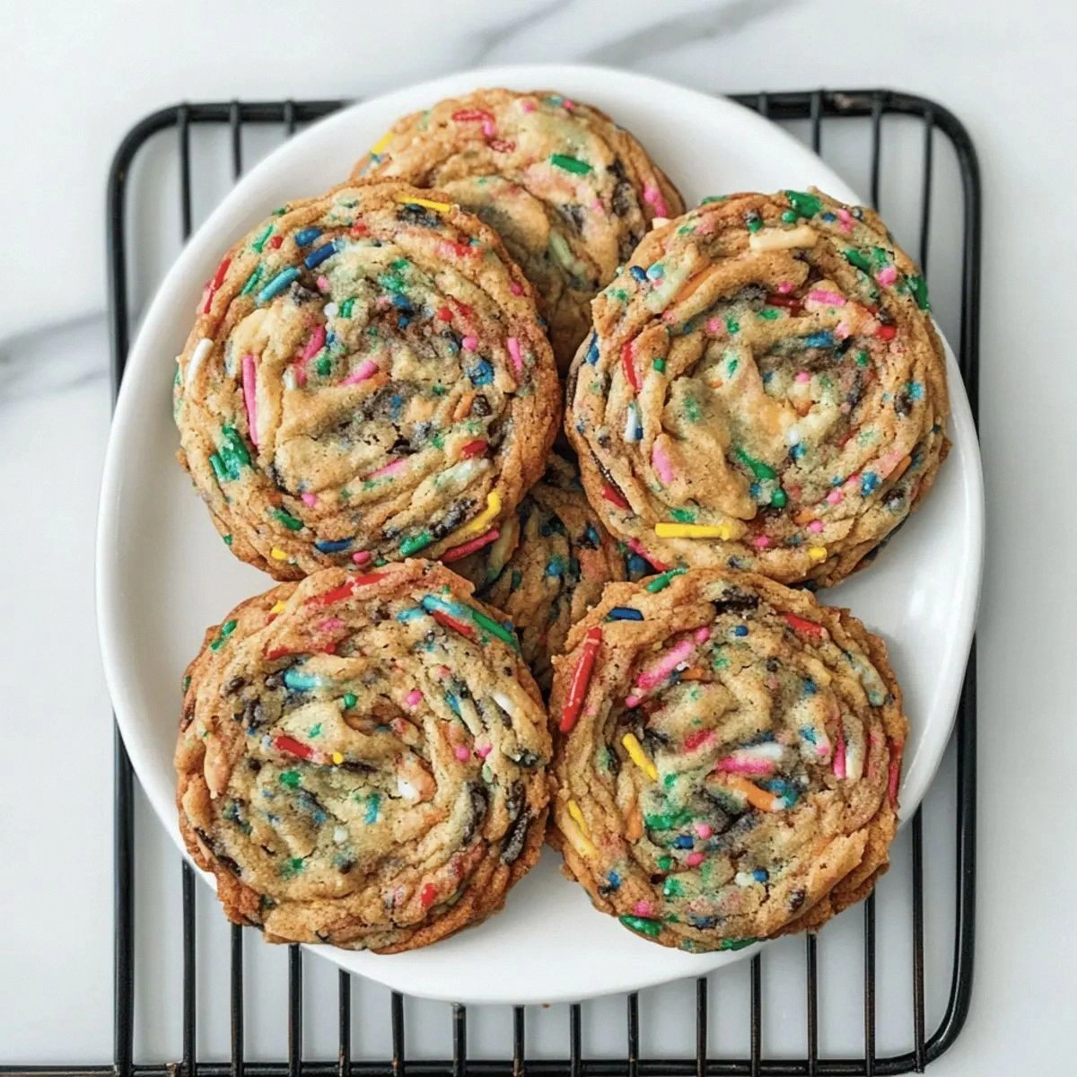 Crisp and Chewy Funfetti Pan-Banging Cookies for Celebrations